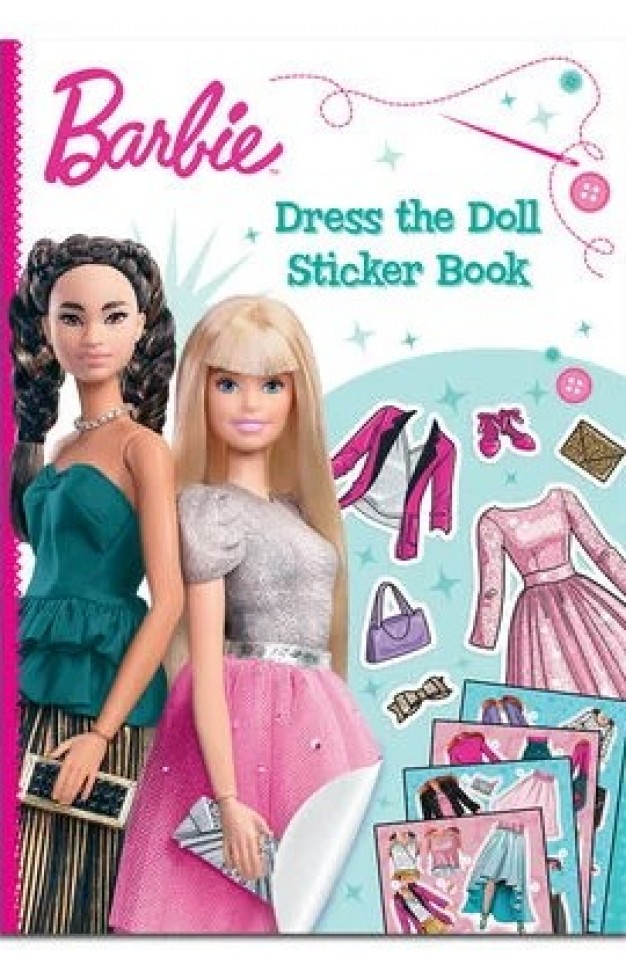 Barbie Dress the Doll Sticker Book